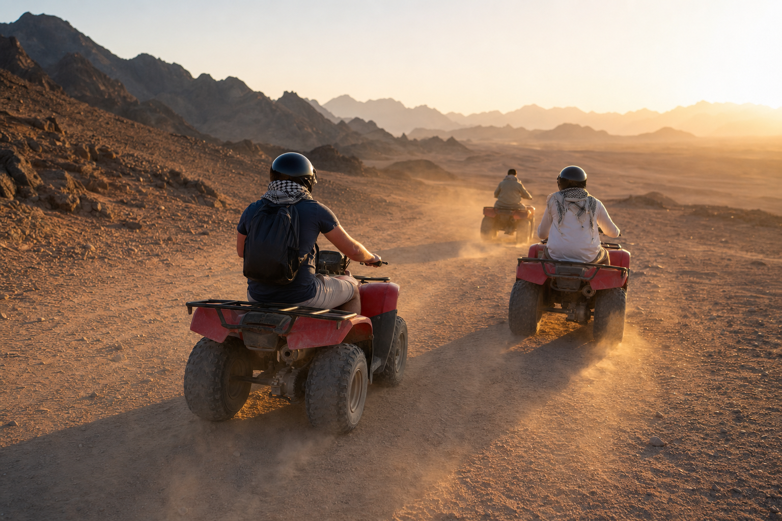 Safari en quad dans le désert de Hurghada